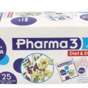 PHARMA 3 DIET & DETOX 25 BOLSITAS