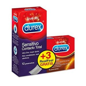 DUREX SENSITIVO CONTACTO TOTAL+ DUREX REAL FEEL