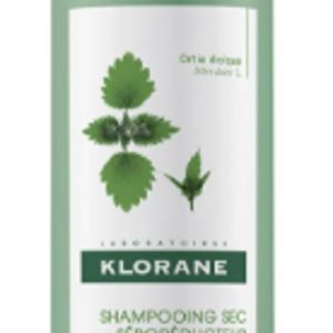 KLORANE CHAMPU SECO SEBORREGULADOR ORTIGA 2 ENVASES 150 ml PACK DUO