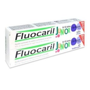 FLUOCARIL JUNIOR 6-12 AÑOS GEL 2 X 75 ML BUBBLE