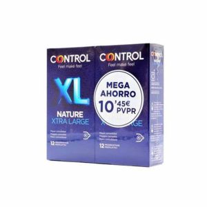 CONTROL NATURE XL PRESERVATIVOS PACK AHORRO 12 +