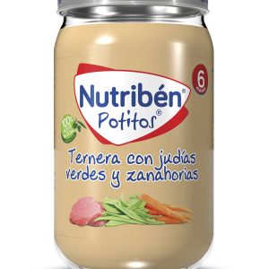 NUTRIBEN TERNERA CON JUDIAS VERDES Y ZANAHORIAS