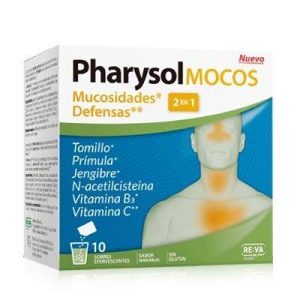 PHARYSOLMOCOS 10 SOBRES EFERVESCENTES