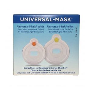 MASCARILLA UNIVERSAL MASK 2 UNIDADES BEBES + NIÑOS