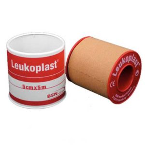 ESPARADRAPO LEUKOPLAST CARNE 5 X 5 CM 6 U