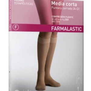 MEDIA CORTA (A-D) COMPRESION FUERTE FARMALASTIC TALLA GRANDE